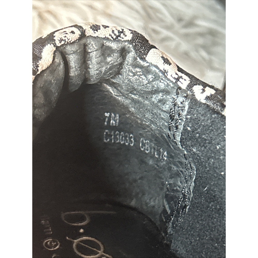 Boc Born Peggy Skull Print Slip On Wedge Comfort Clogs Black White Sz 7M C13033 - Picture 12 of 13
